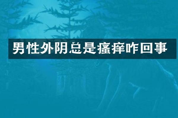 男性外阴总是瘙痒咋回事