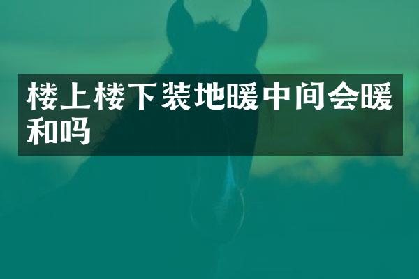 楼上楼下装地暖中间会暖和吗