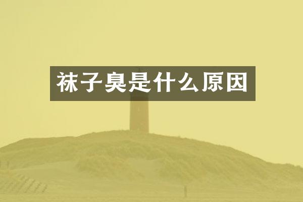 袜子臭是什么原因