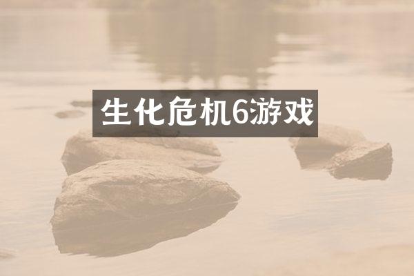 生化危机6游戏