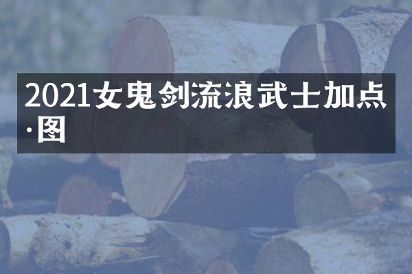 2021女鬼剑流浪武士加点刷图