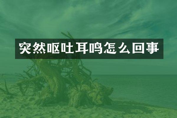 突然呕吐耳鸣怎么回事