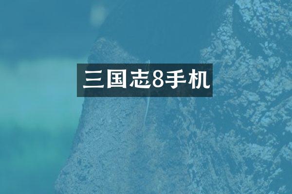 三国志8手机