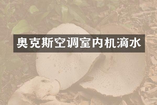 奥克斯空调室内机滴水