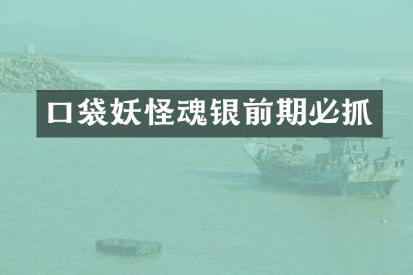 口袋妖怪魂银前期必抓