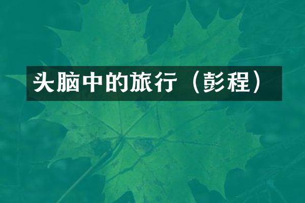 头脑中的旅行（彭程）