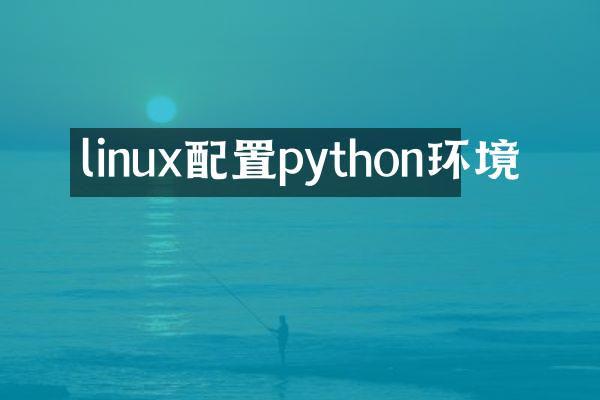 linux配置python环境