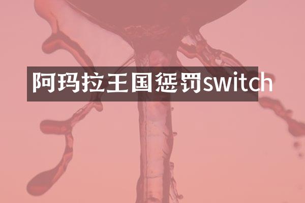 阿玛拉王国惩罚switch