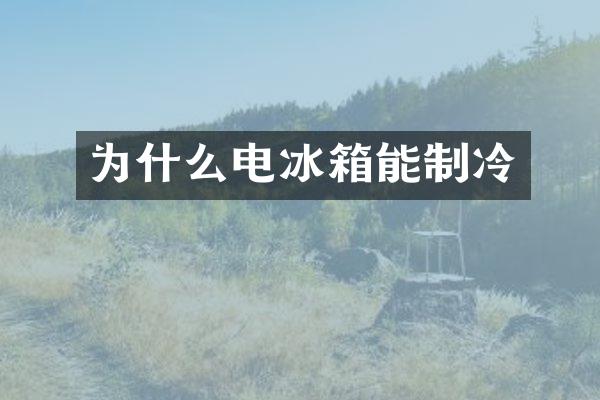 为什么电冰箱能制冷