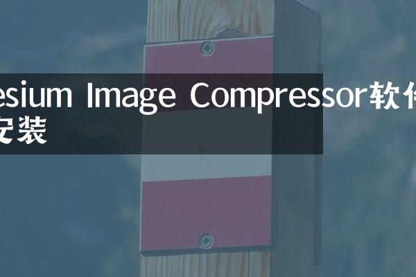Caesium Image Compressor软件怎么安装