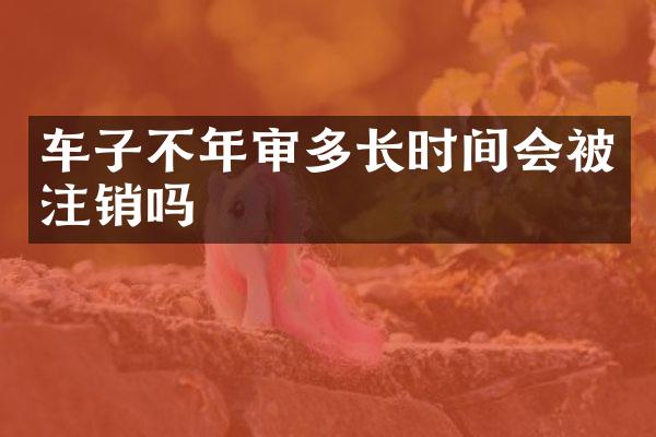 车子不年审多长时间会被注销吗