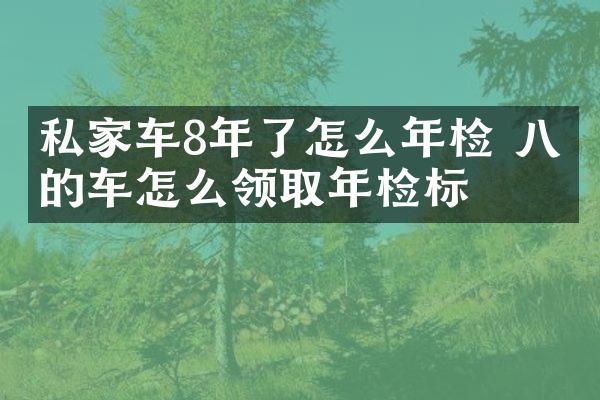 私家车8年了怎么年检 八年的车怎么领取年检标