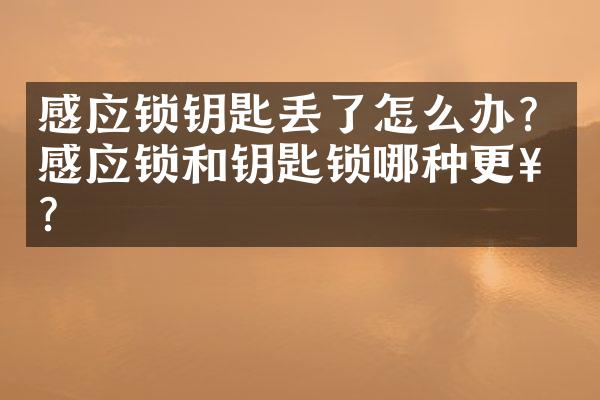 感应锁钥匙丢了怎么办？感应锁和钥匙锁哪种更好？