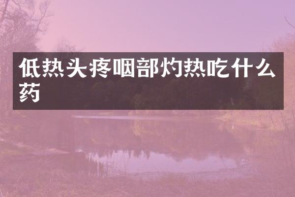 低热头疼咽部灼热吃什么药