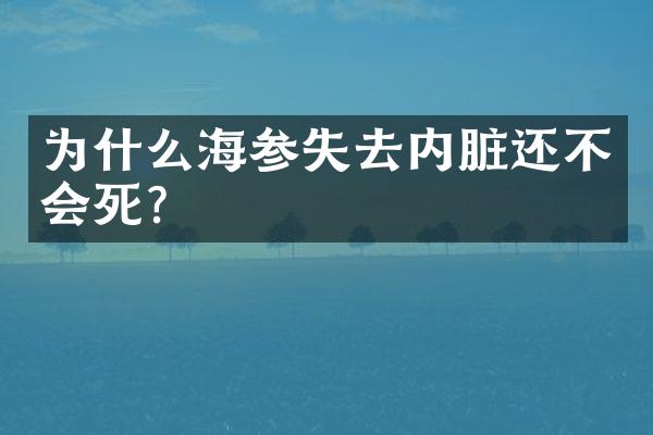 为什么海参失去内脏还不会死?
