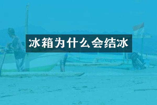 冰箱为什么会结冰