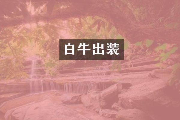 白牛出装