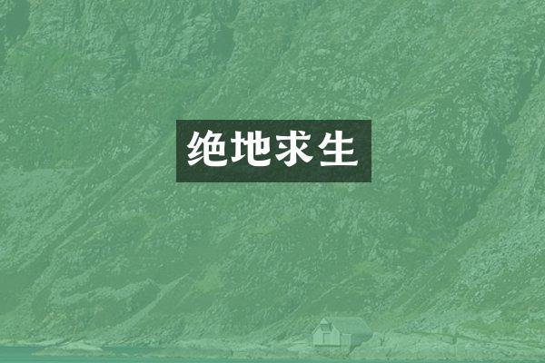 绝地求生