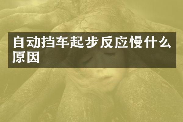 自动挡车起步反应慢什么原因