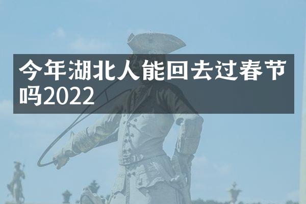 今年湖北人能回去过春节吗2022