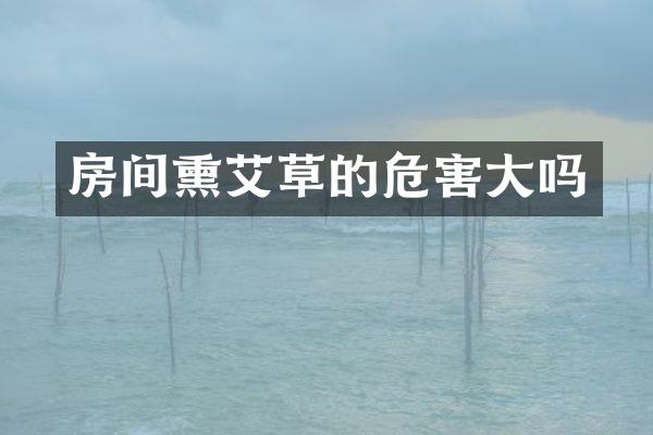房间熏艾草的危害大吗