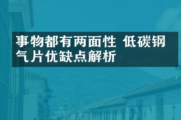 事物都有两面性 低碳钢暖气片优缺点解析
