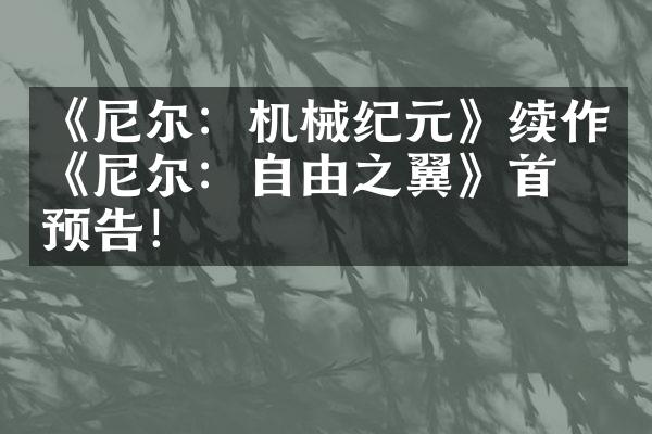 《尼尔：机械纪元》续作《尼尔：自由之翼》首曝预告！