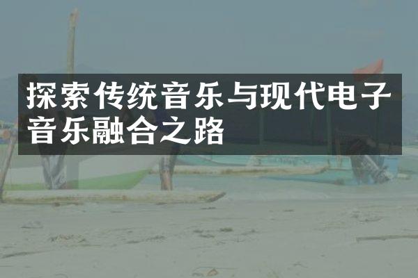 探索传统音乐与现代电子音乐融合之路