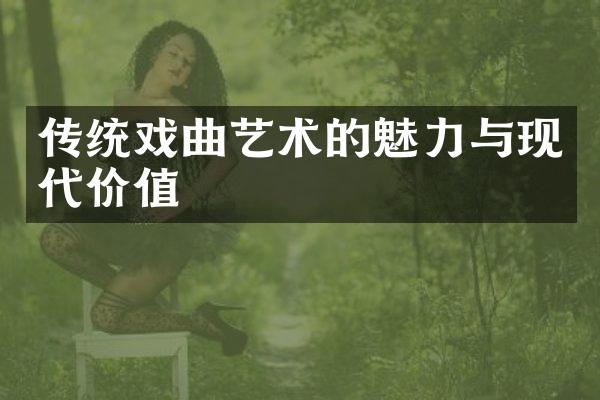 传统戏曲艺术的魅力与现代价值