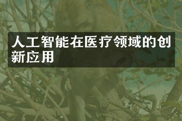 人工智能在医疗领域的创新应用