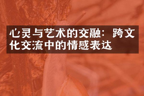 心灵与艺术的交融：跨文化交流中的情感表达