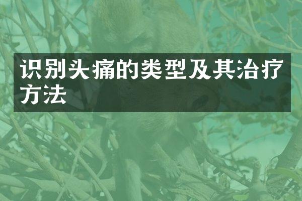 识别头痛的类型及其治疗方法