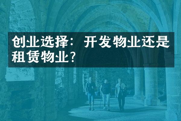 创业选择：开发物业还是租赁物业？