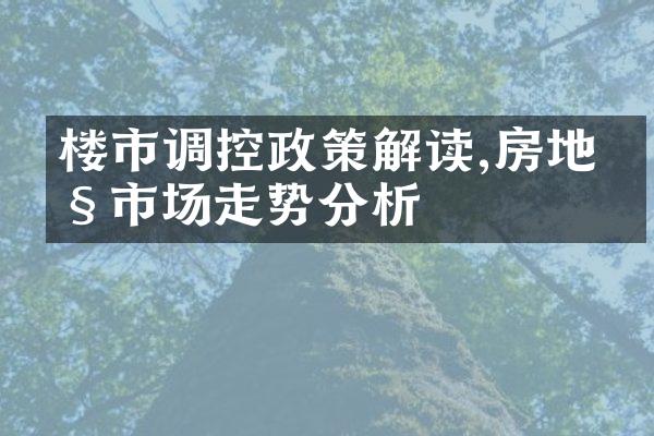 楼市调控政策解读,房地产市场走势分析