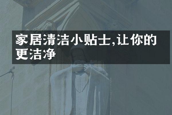 家居清洁小贴士,让你的家更洁净