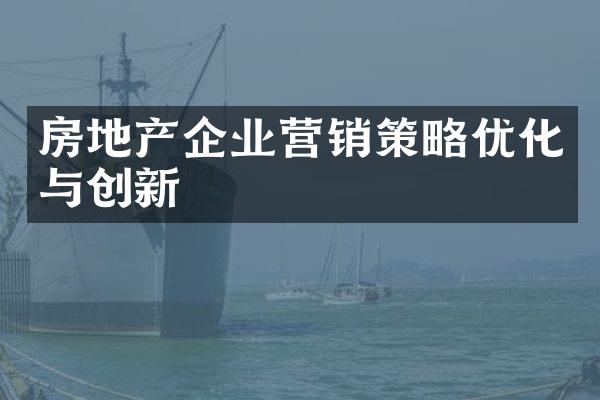 房地产企业营销策略优化与创新