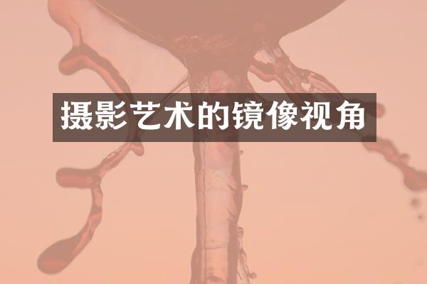 摄影艺术的镜像视角