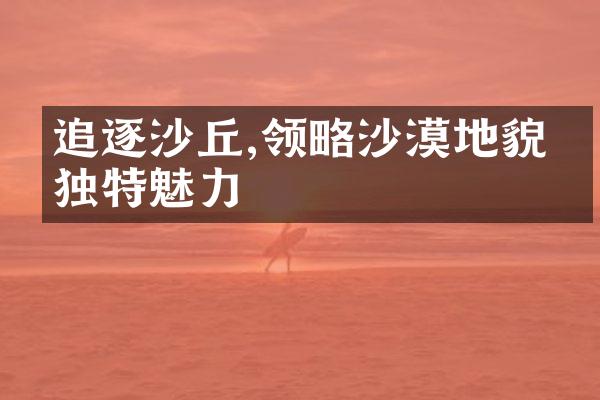 追逐沙丘,领略沙漠地貌的独特魅力