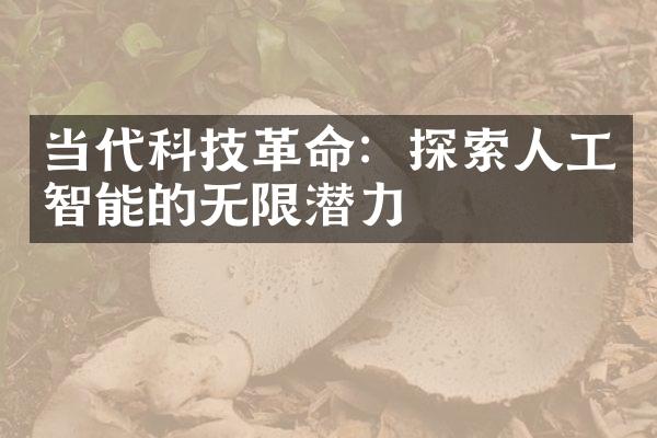 当代科技革命：探索人工智能的无限潜力