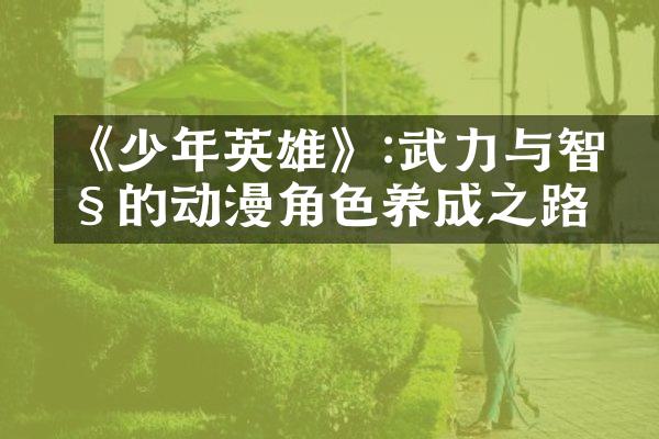 《少年英雄》:武力与智慧的动漫角色养成之路