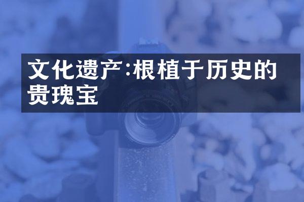 文化遗产:根植于历史的宝贵瑰宝