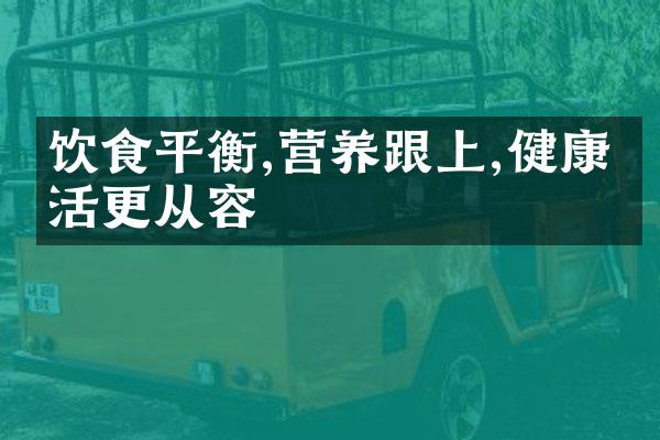 饮食平衡,营养跟上,健康生活更从容