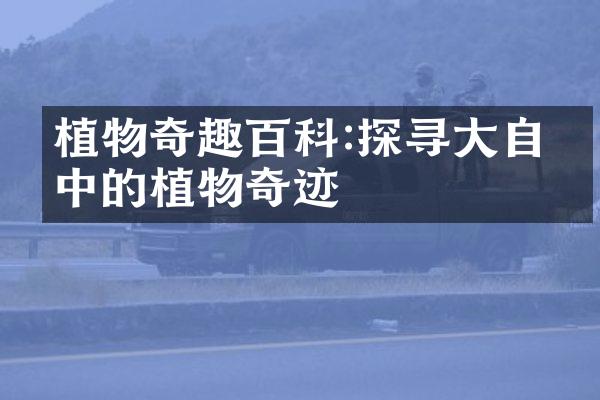 植物奇趣百科:探寻大自然中的植物奇迹