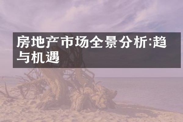 房地产市场全景分析:趋势与机遇