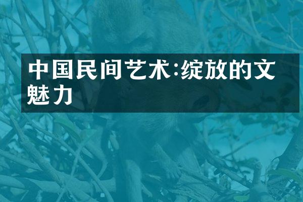 中国民间艺术:绽放的文化魅力