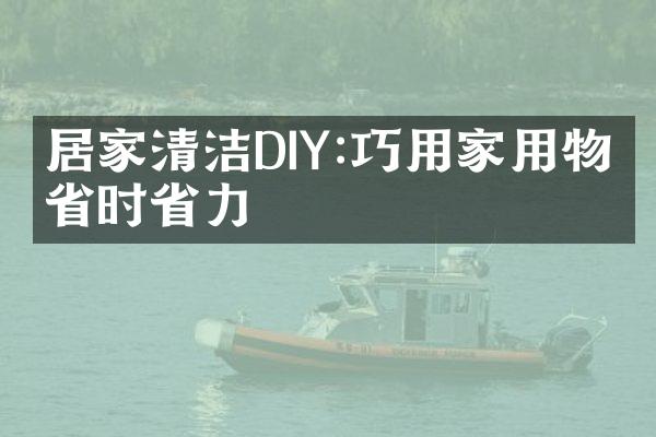 居家清洁DIY:巧用家用物品省时省力