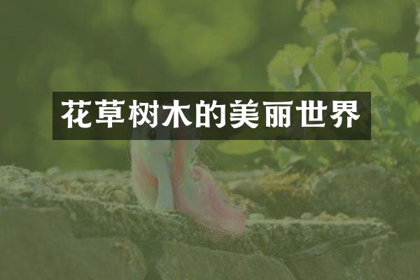 花草树木的美丽世界