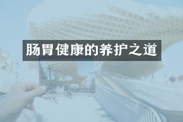 肠胃健康的养护之道
