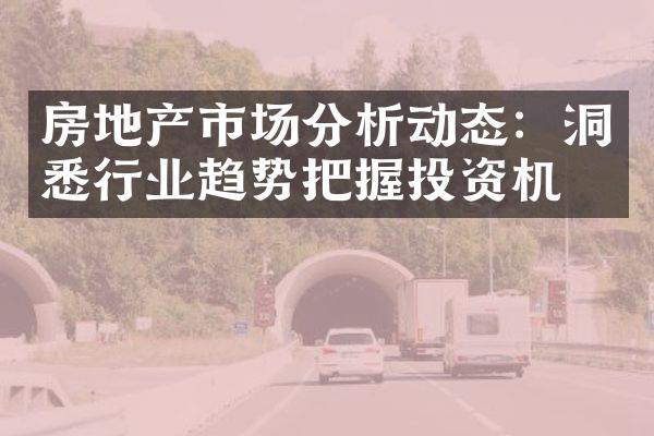 房地产市场分析动态：洞悉行业趋势把握投资机会