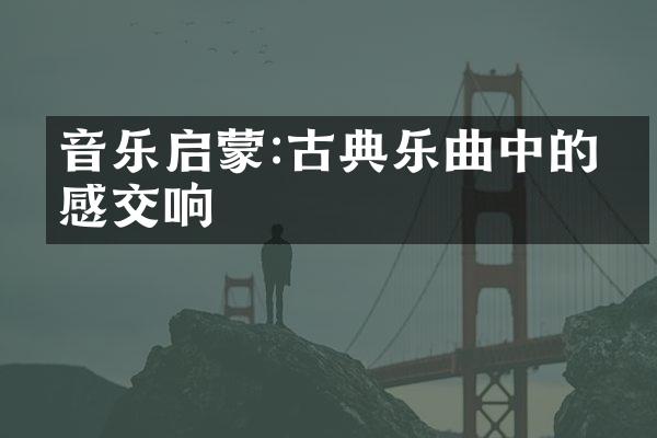 音乐启蒙:古典乐曲中的情感交响